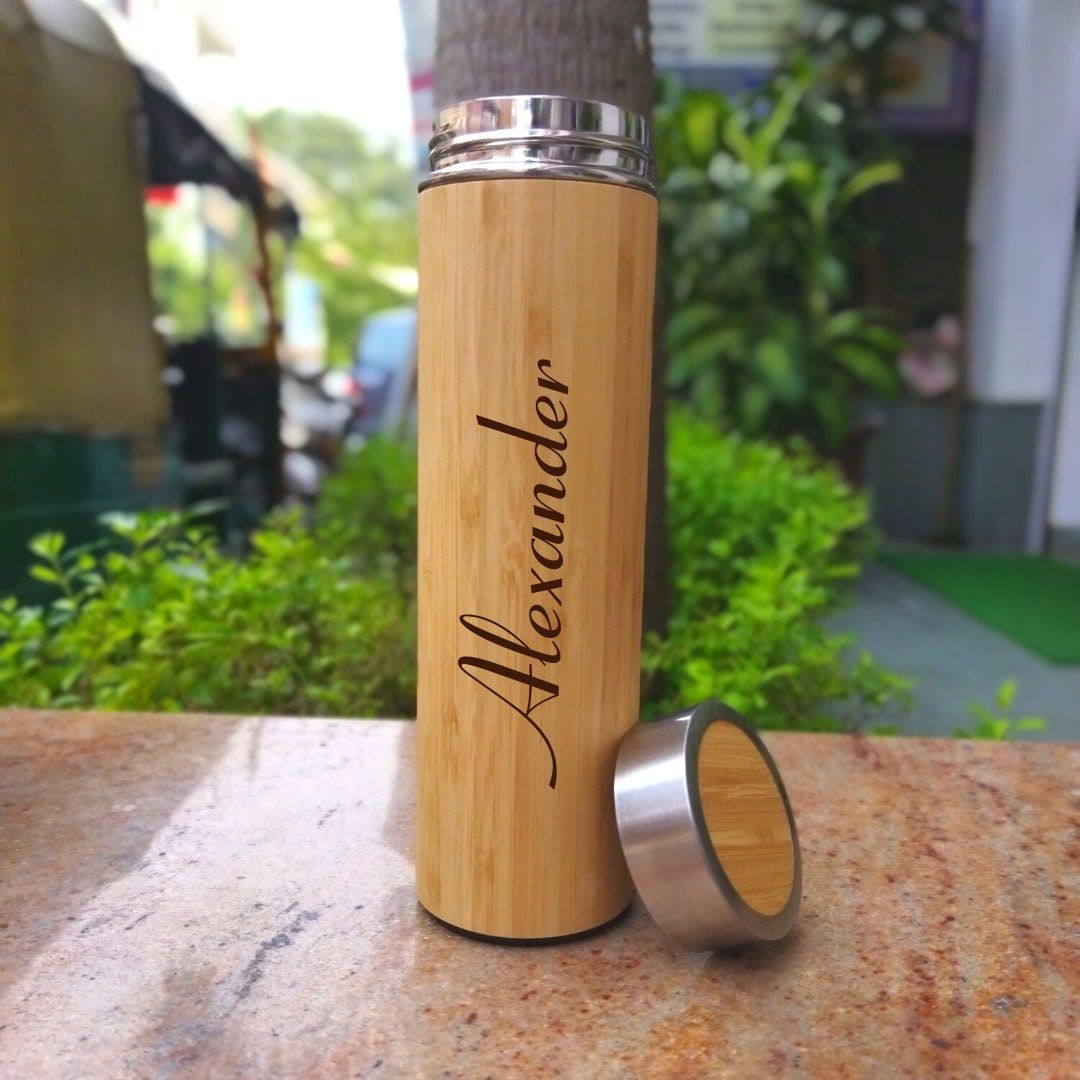 Engravaing bottle Engraved Water Bottle – Stainless Steel Personalized Bottle - Image 1