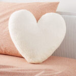 Soft & Cozy Heart-Shaped Pillow |  Decorative Plush Cushion - Image 3