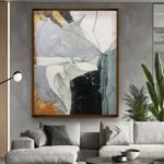 Abstract Art Work Canvas Painting |  Modern Home & Office Wall Décor 12*16 - Image 2