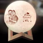 Valentine’s Day Moon Lamp | Custom Love Gift LED Night Light