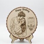 Wooden Engraved Wall Hanging | Rustic Custom Wooden Decor Art - Image 2
