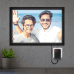 LED Photo Frame | Personalized Light-Up Frame - Image 3