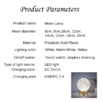 Valentine’s Day Moon Lamp | Custom Love Gift LED Night Light - Image 6