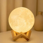 Personalized Moon Lamp | Custom Photo & Name Moon Light Gift for Loved Ones - Image 3