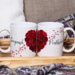 Couple Mug Set | Romantic His & Hers Coffee Mugs for Couples