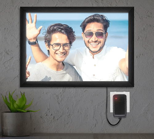 Synthetic Lighting Photo Frame