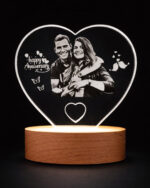 Heart Crystal with Base - Image 2